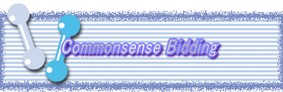 Commonsense Bidding
