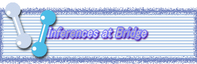 Inferences at Bridge